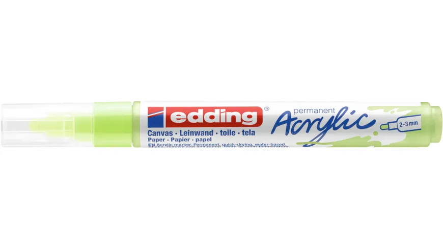 edding Acrylmarker 5100 medium pastellgrün pastellgrün