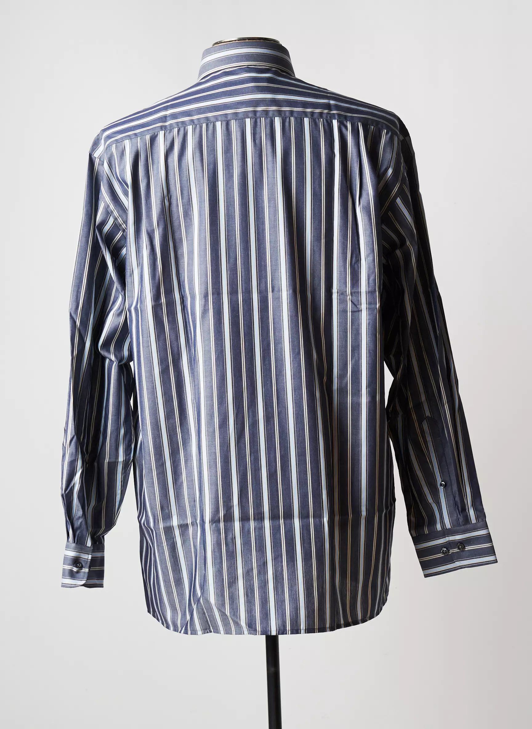 Seiden Sticker Manches Longues Homme couleur bleu