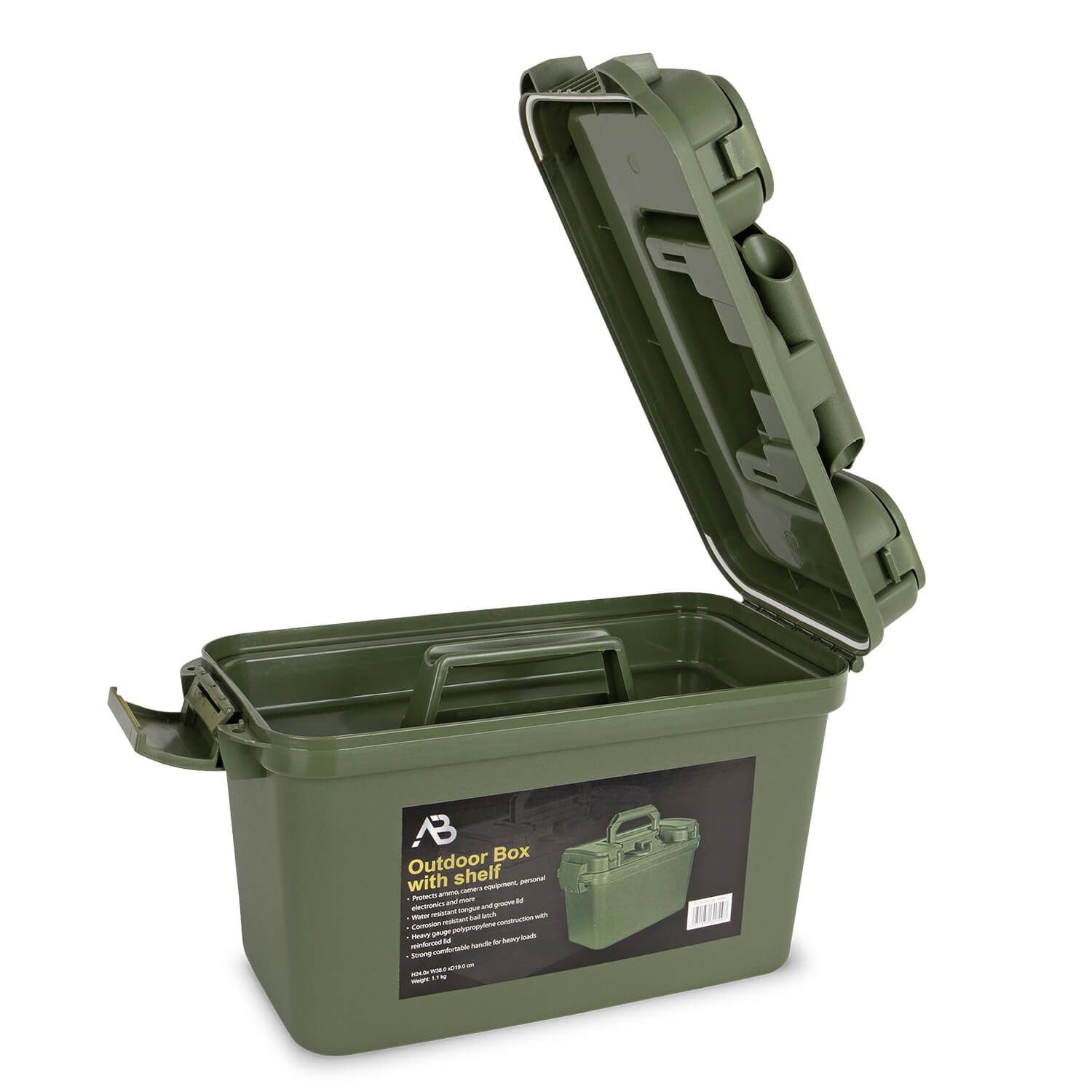Outdoor Box mit Klapplade