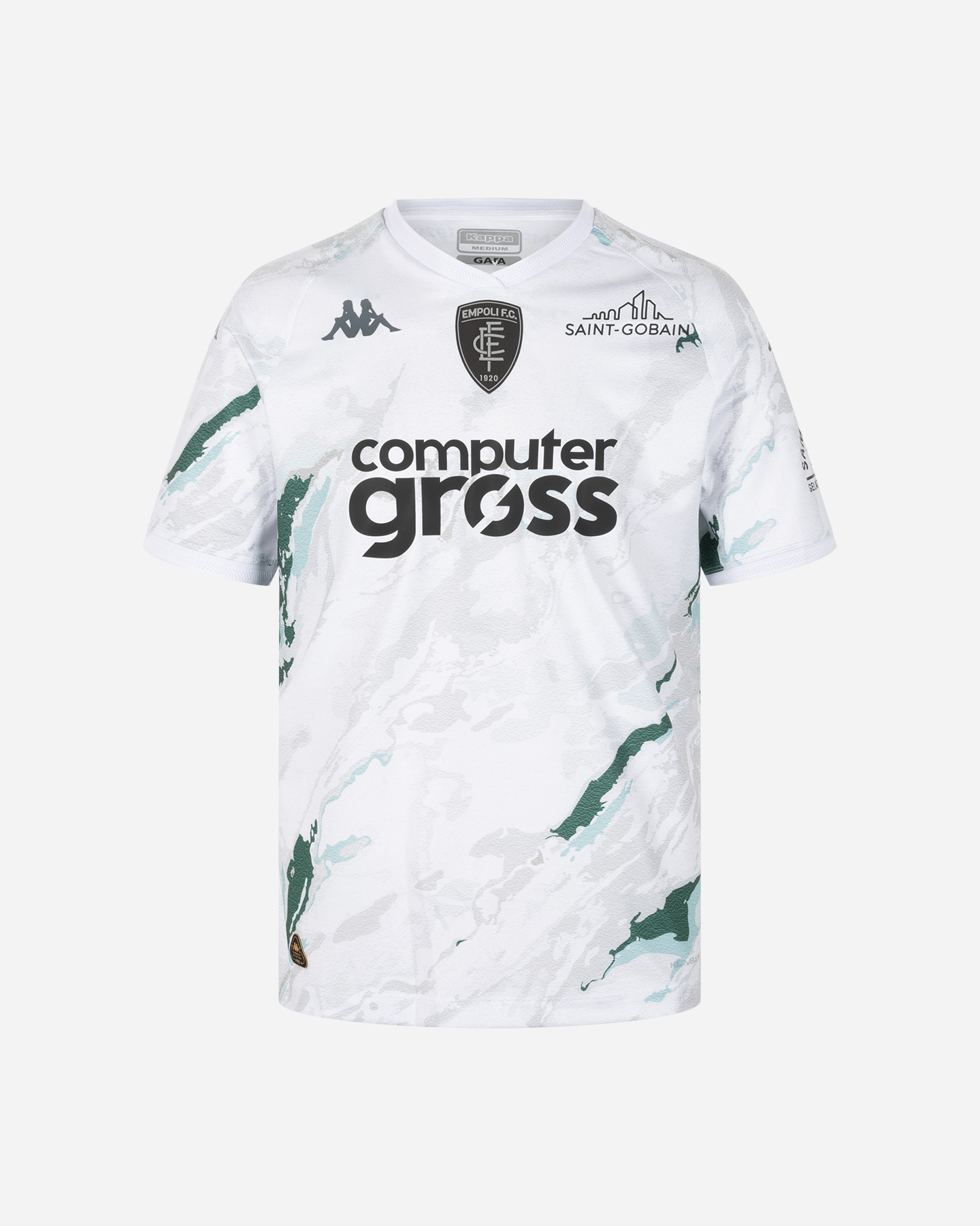 Oficiálny domáci futbalový dres Kappa Empoli 24-25 M 321Z1QW.001-SR