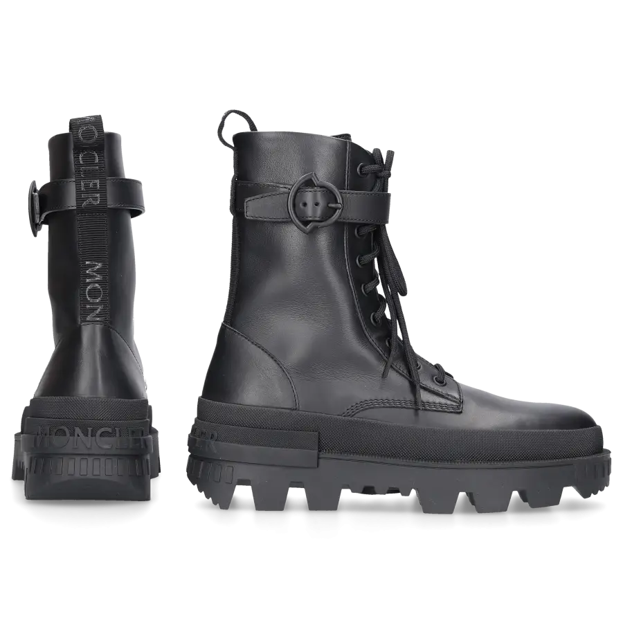 Moncler - Stiefeletten CARINNE Kalbsleder - schwarz