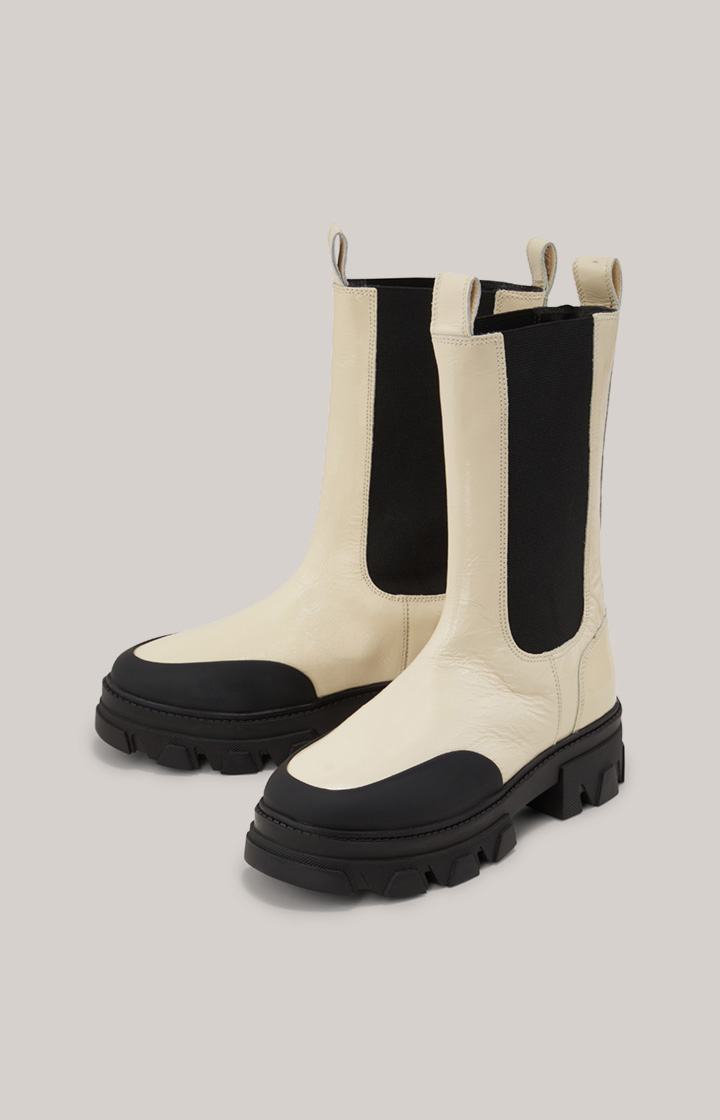 Chelsea Boots Sofisticato Camy in Weiss