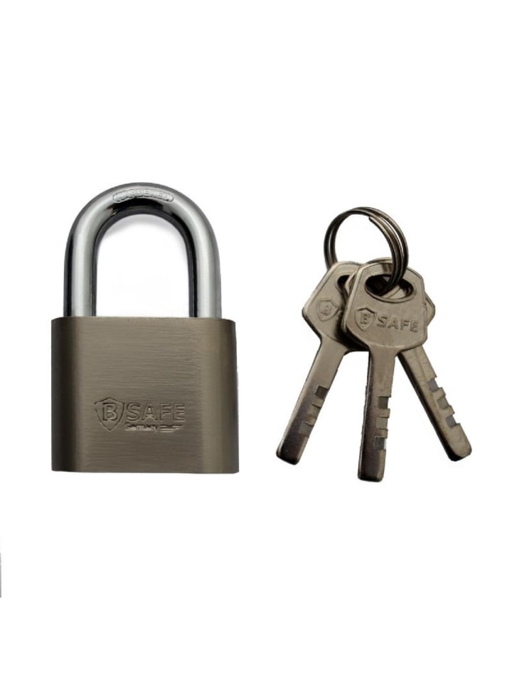 COFI 1453 Vorhängeschloss Schloss Hängeschloss in Silber günstig kaufen