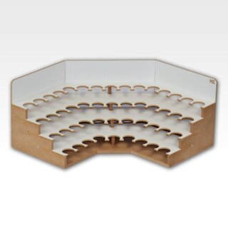 Hobbyzone: Farbhaltermodul Ecke (Durchmesser 26mm)