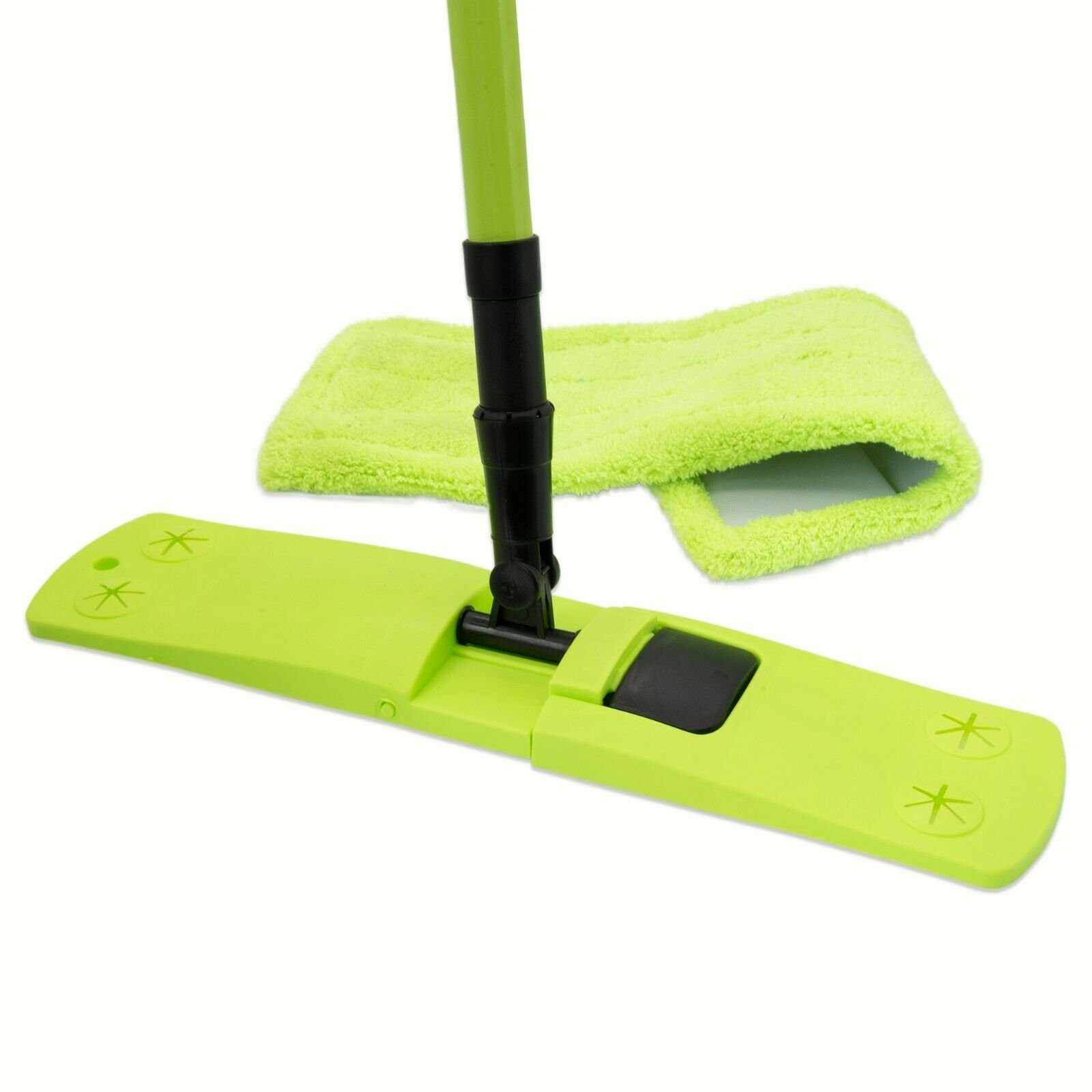 Osma Wischmopp Bodenwischer Wischmop Mopp Mop Wischer Komplettset, Mikrofaser, Teleskopstiel, Set