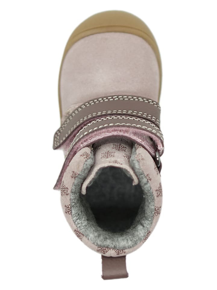 lamino Leder-Boots in Lila/ Grau günstig kaufen