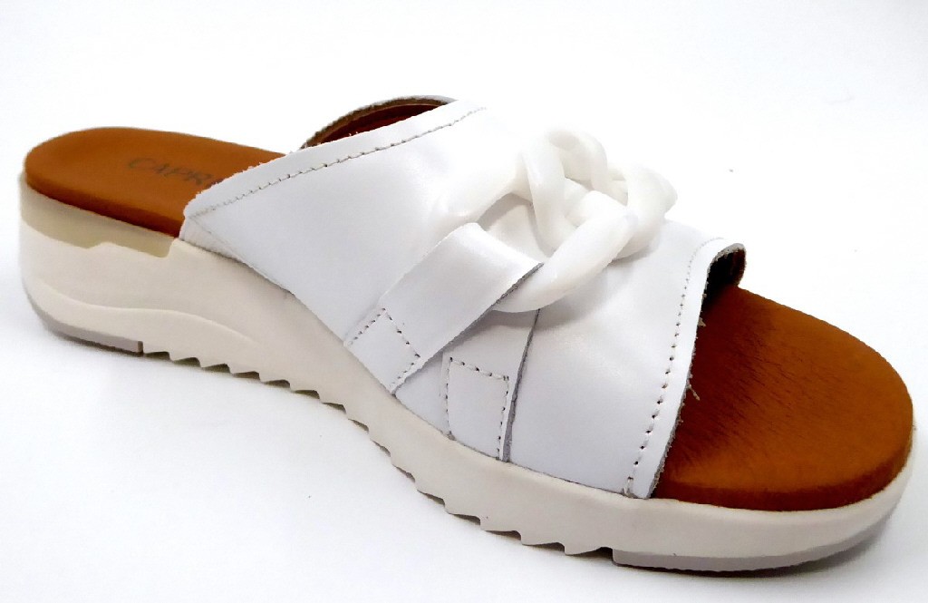 CAPRICE Klassische Sandalen weiss