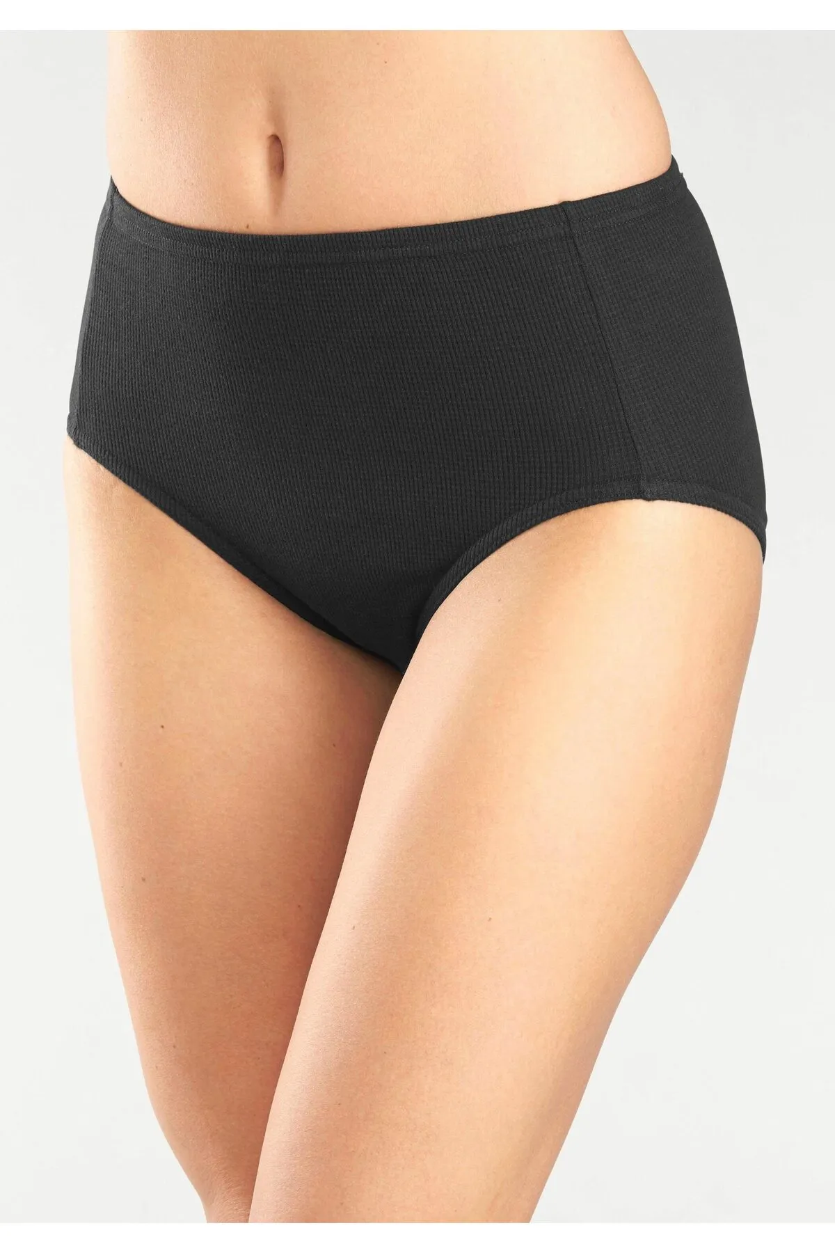 PETITE FLEUR  Slip - Schwarz - Unifarben