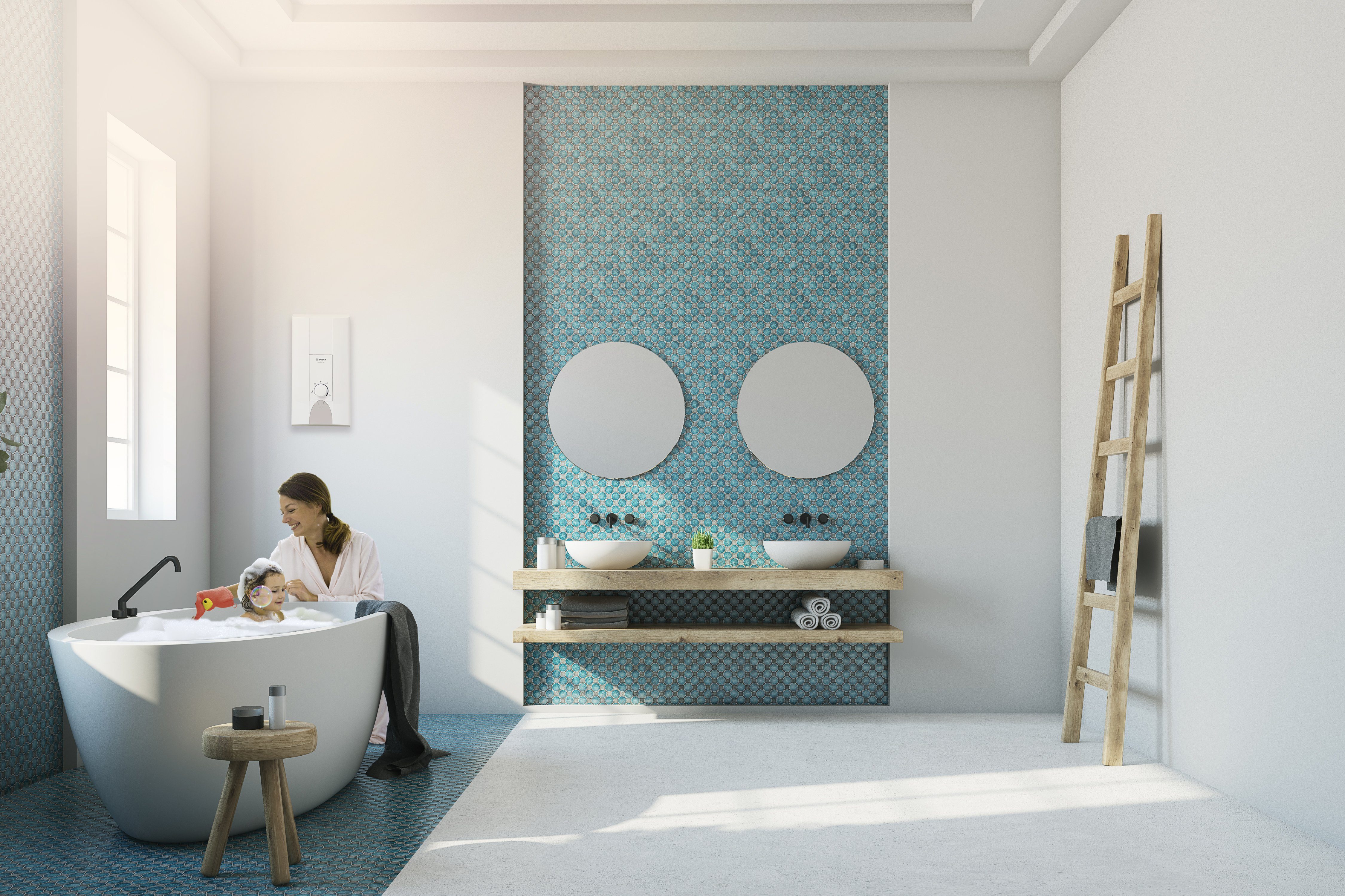 BOSCH Komfort-Durchlauferhitzer Tronic Comfort Plus