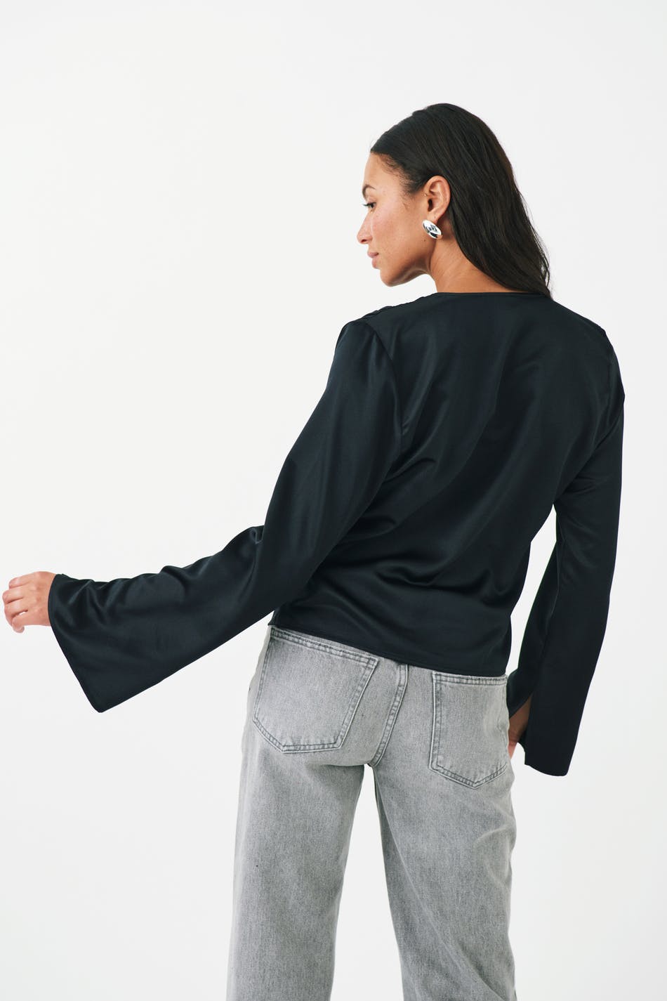 Satin blouse
