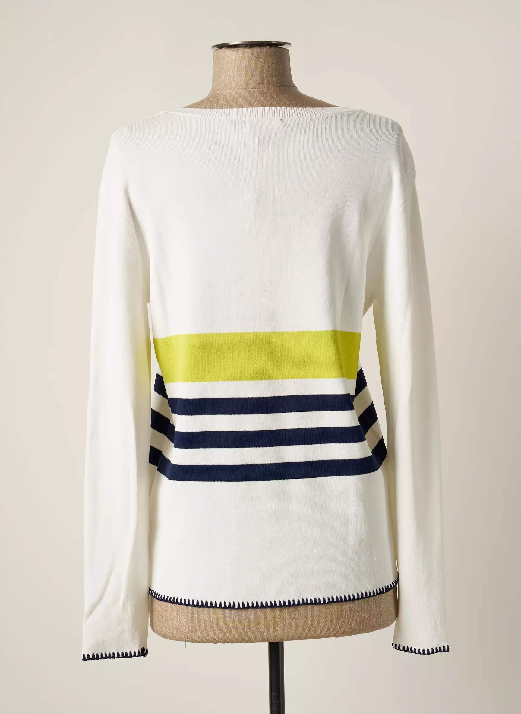 Felino Pulls Femme couleur blanc