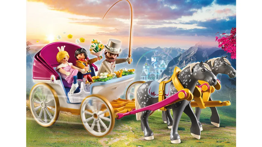 PLAYMOBIL 70449 - Princess - Romantische Pferdekutsche