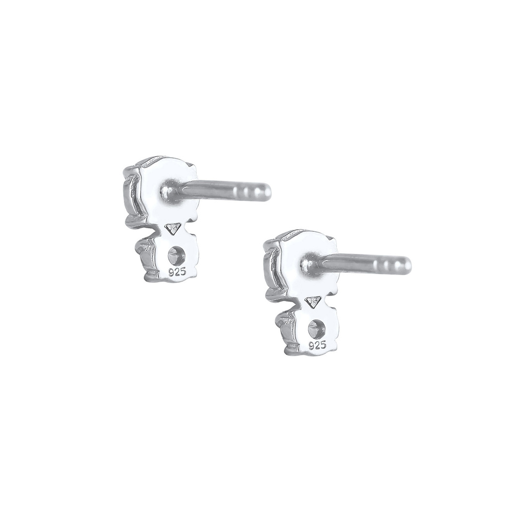 Elli Elli Boucles d'Oreilles Clous d'oreilles pour femmes Elegant Basic avec pierres d Boucles d'oreilles