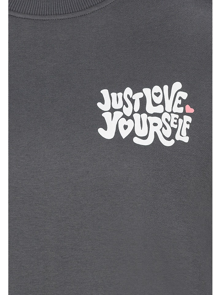 Fresh Made Sweatshirt in Anthrazit günstig kaufen