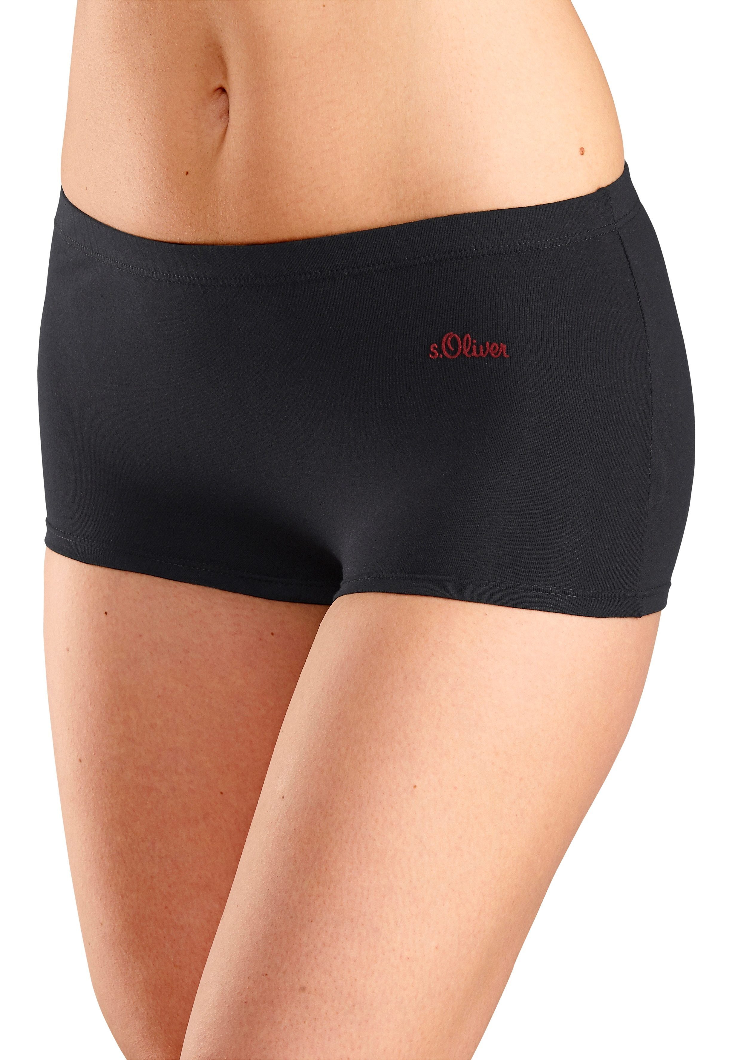 s.Oliver Panty (Packung, 3-St) aus elastischer Baumwoll-Qualität