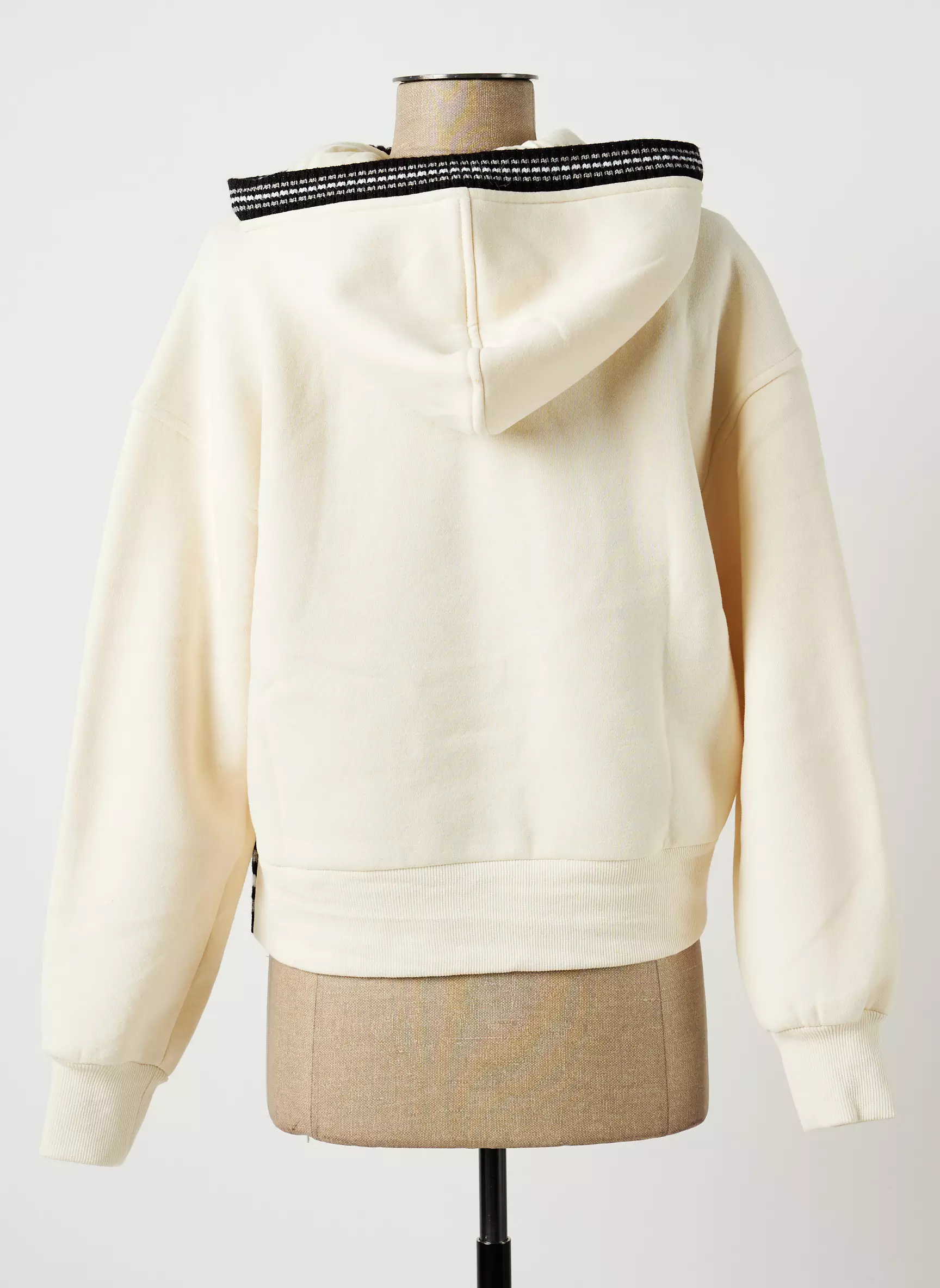 Desigual Sweat Capuche Femme couleur beige