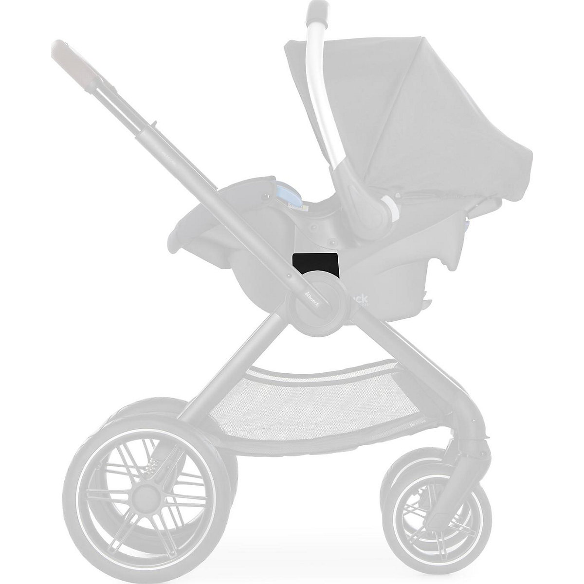 Adapter für Walk N Care Kinderwagen, black