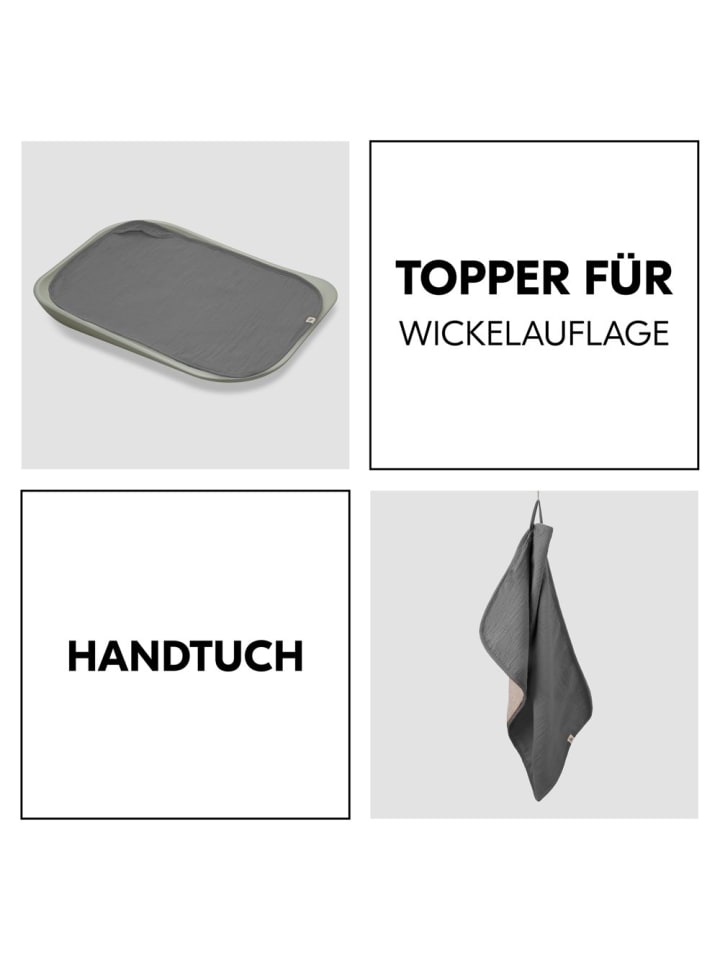 Hauck Auflage / Topper für Wickelauflagen wie Change in grau günstig kaufen onesize