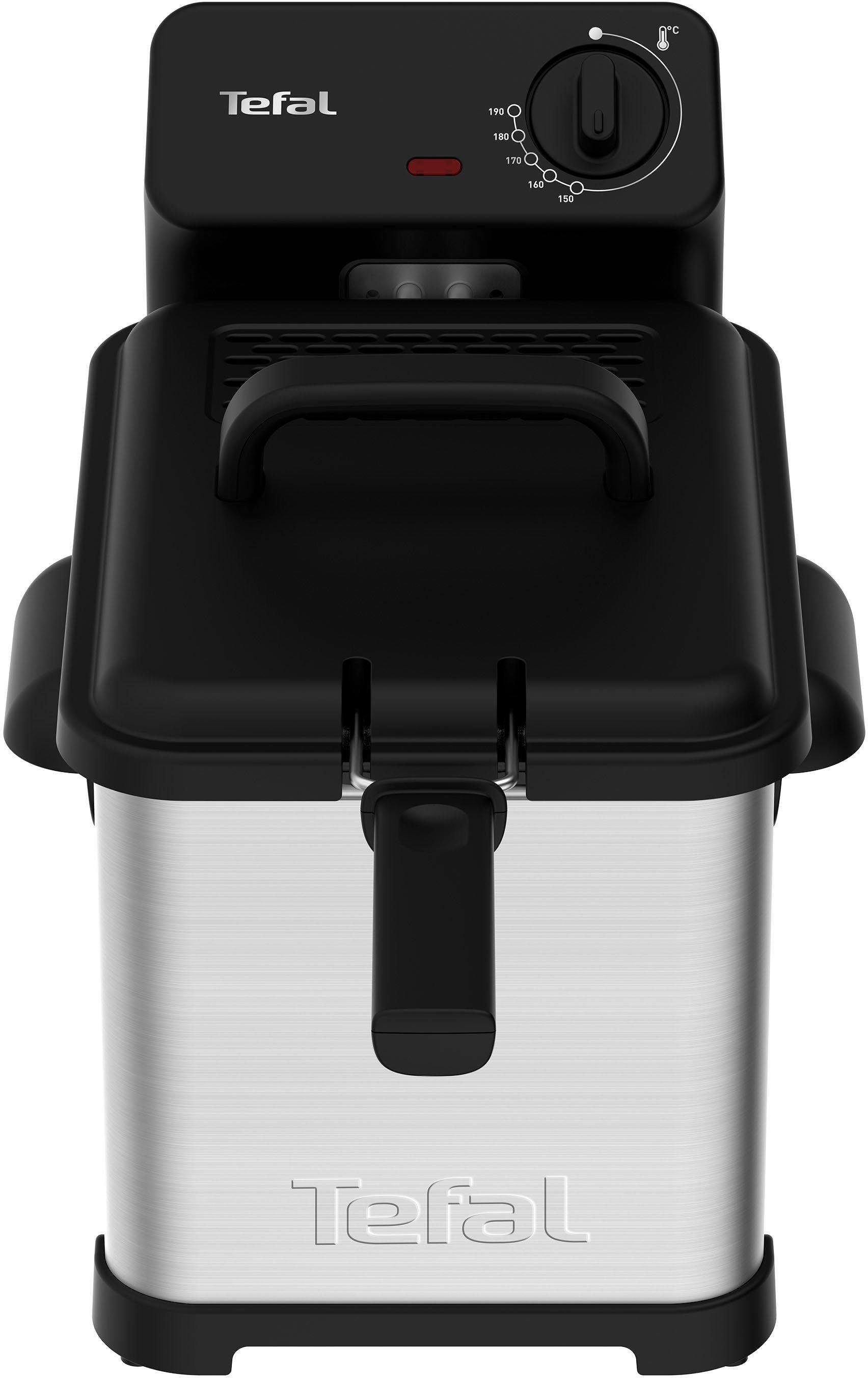 Tefal Fritteuse FR5030 Family Pro Access, 3000 W, 4 L, mit Öl, Ölbehälter herausnehmbar, Kühlzonen-Technologie