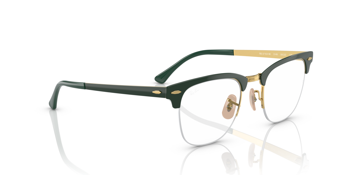 CLUBMASTER METAL OPTICS - Verde Auriu Strălucitor