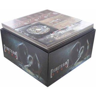 Feldherr Schaumstoff-Set für Fireteam Zero Brettspiel-Box