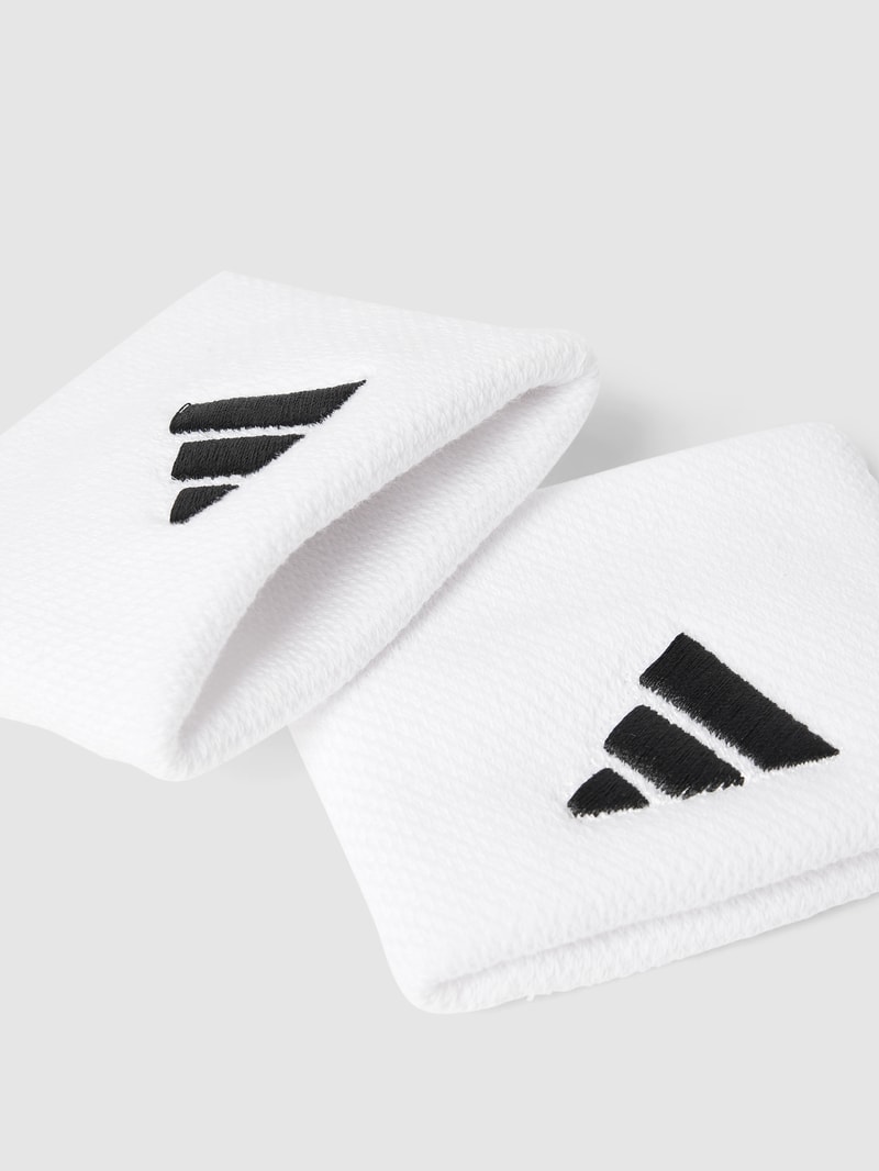 Schweißband mit Label-Stitching Modell 'TENNIS' in weiß