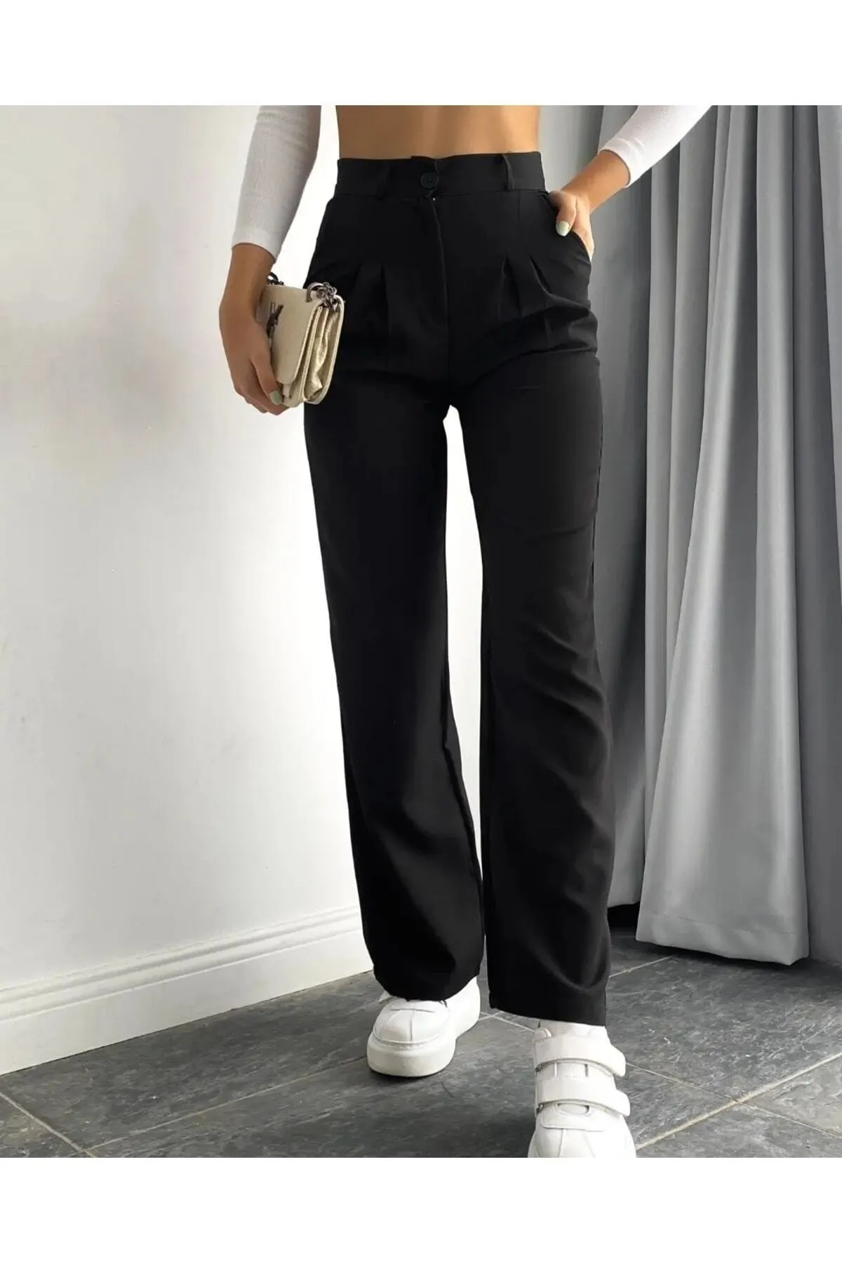 Style  Palazzo-Hose mit hoher Taille