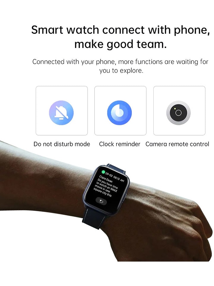 SmartCase Smartwatch in Schwarz günstig kaufen onesize