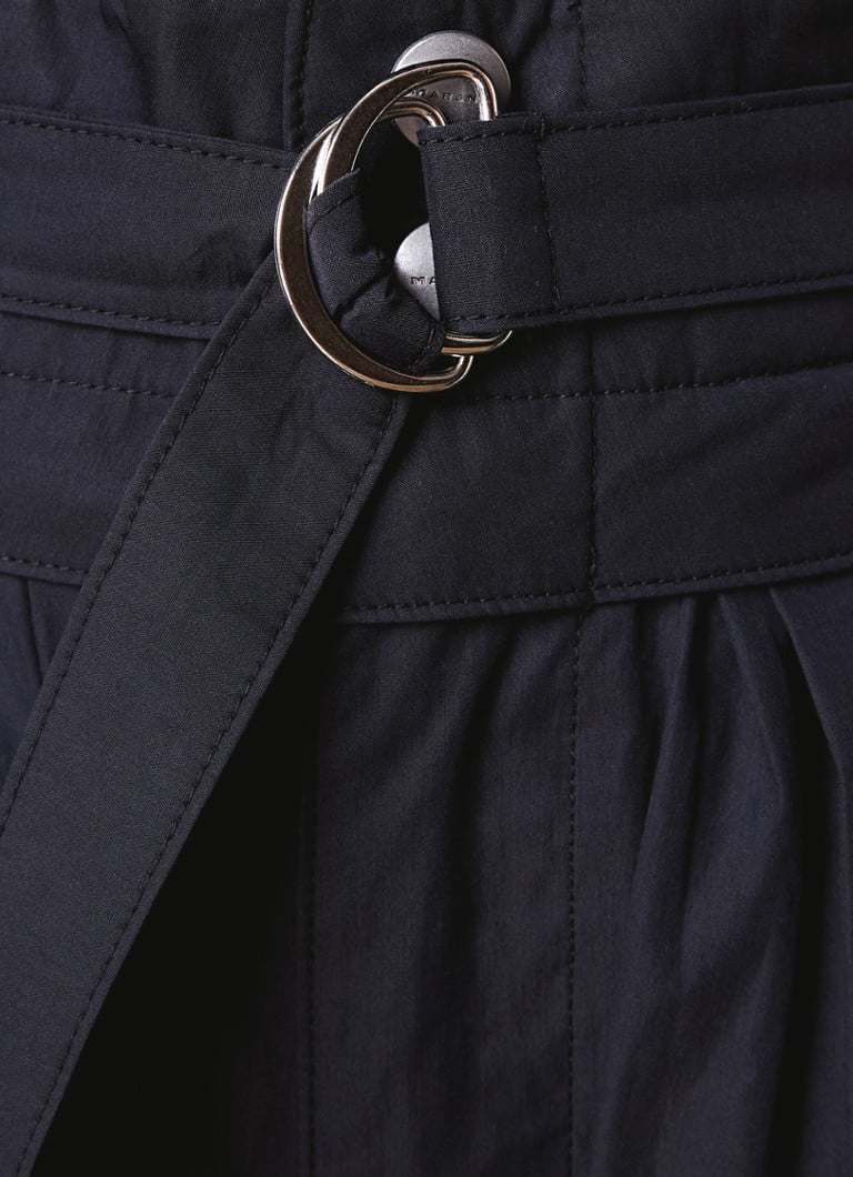 Pantaloni Isabel Marant Celia a vita alta e gamba larga con cintura