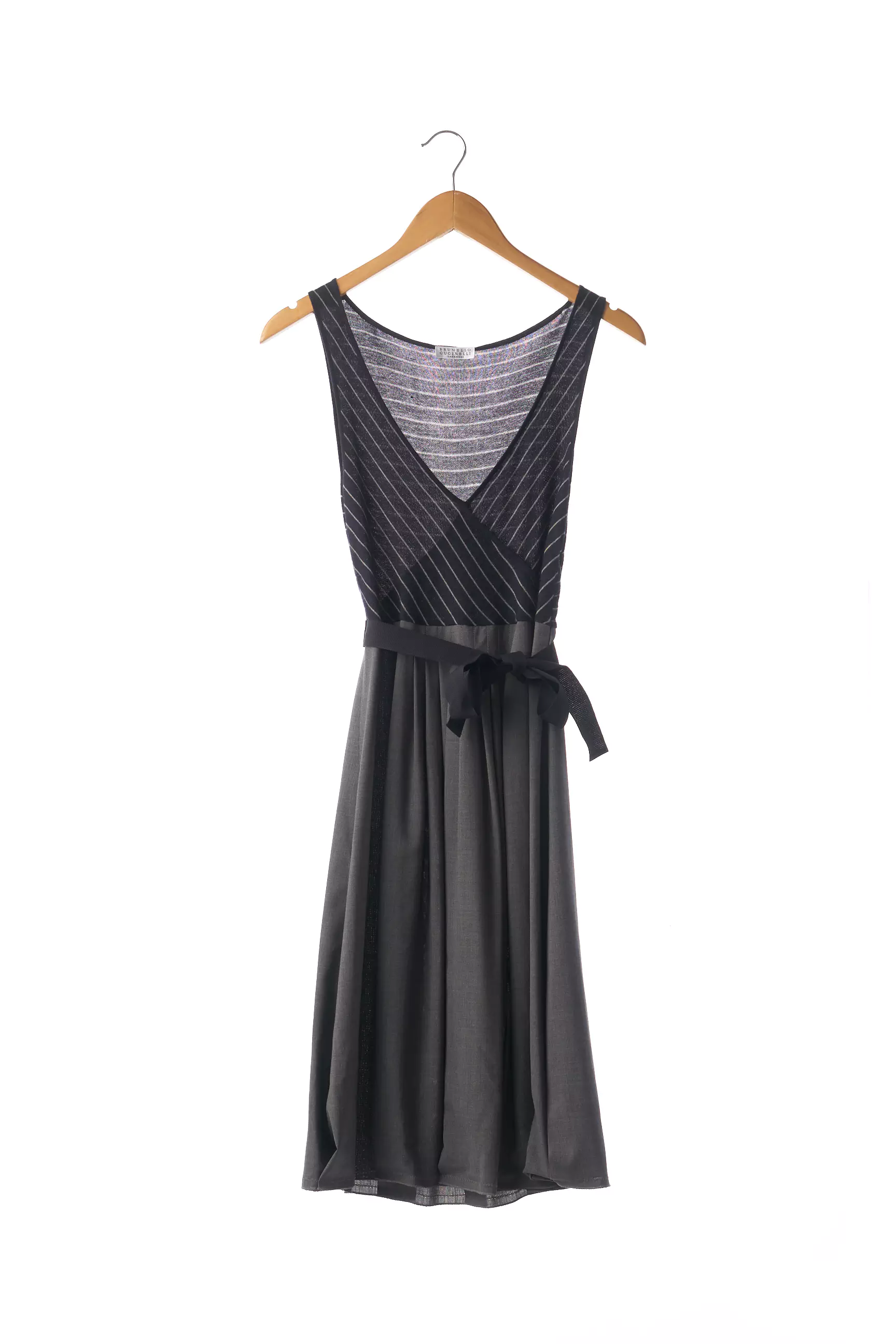 Brunello Cucinelli Robes Mi Longues Femme couleur gris