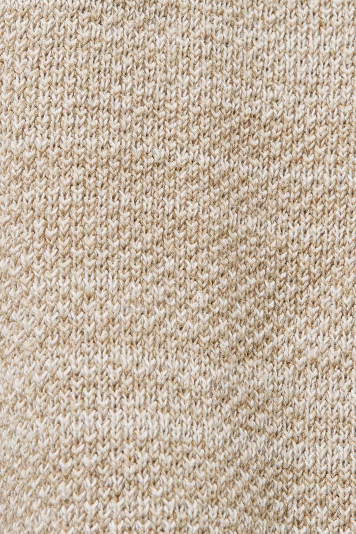 Kurzärmeliger Pullover mit Polokragen