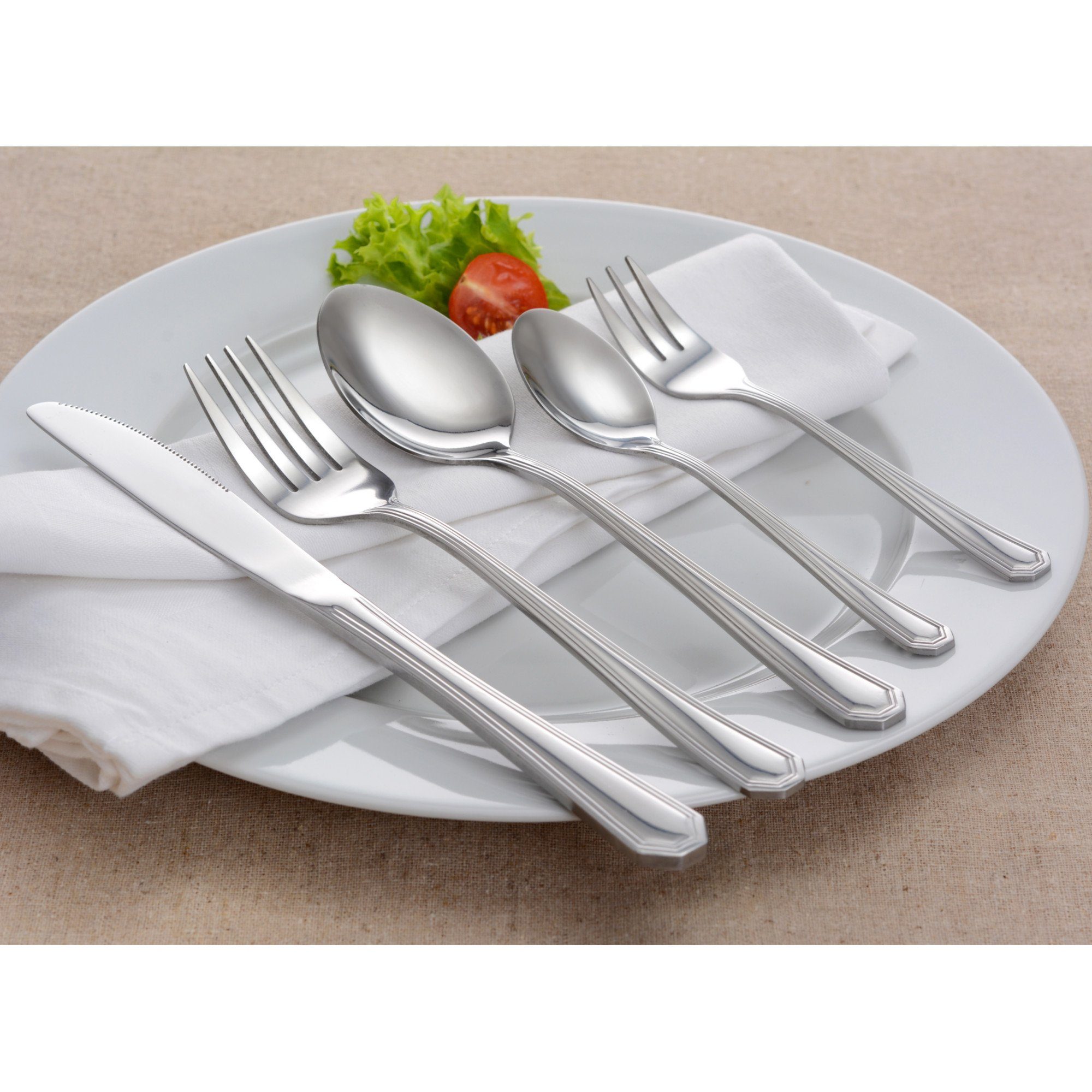 GRÄWE Besteck-Set GRÄWE Tafelbesteck 68-tlg., inkl. Koffer, für 12 Personen, Serie Madri
