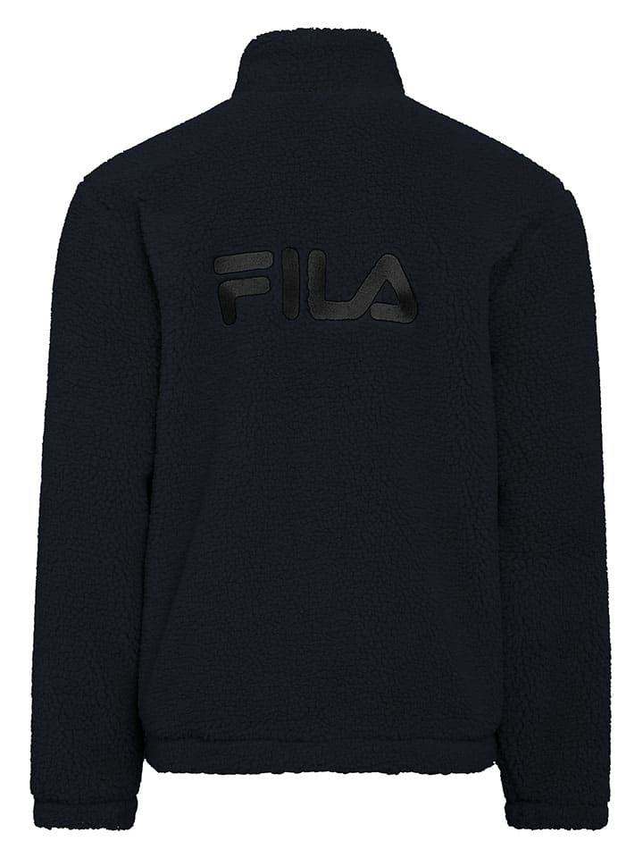 Fila Fleecejacke in Schwarz günstig kaufen