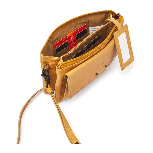 dR Amsterdam Clutch Giallo