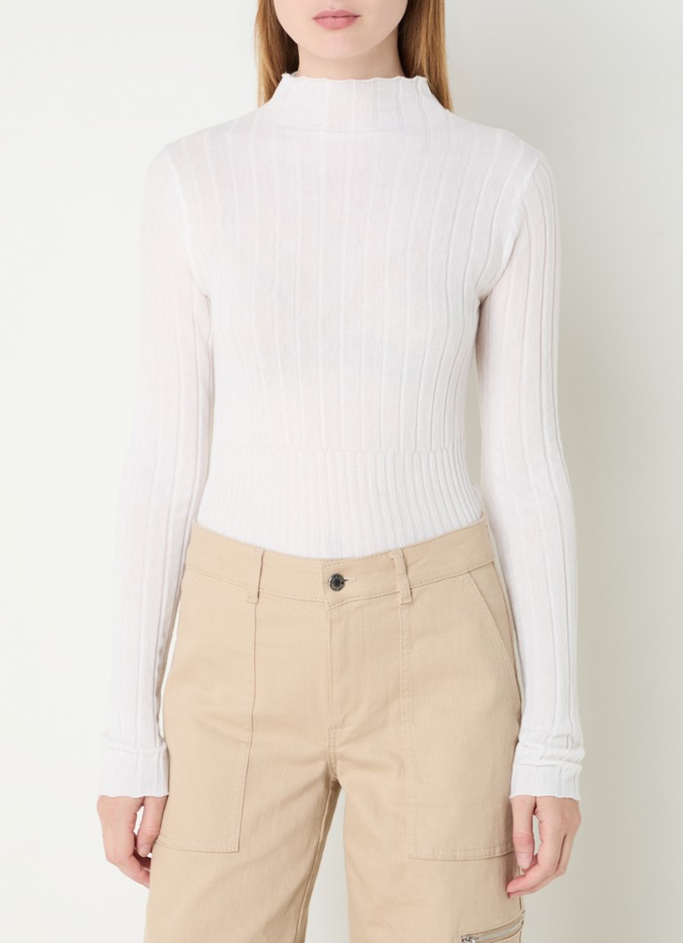 Maglione a coste Baltico di Max & Co, in misto lana, con collo alto