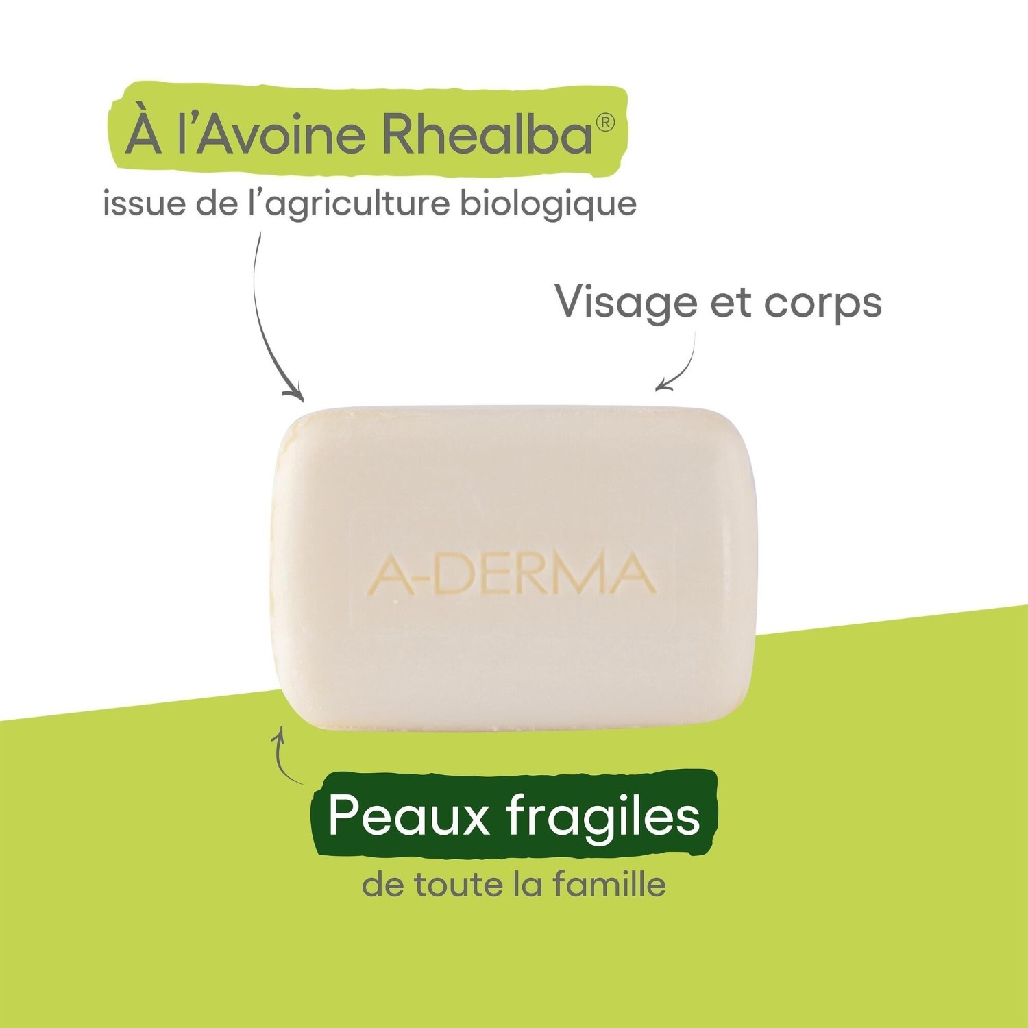 A-DERMA Nutritive Extra-Rich čistiace mydlo