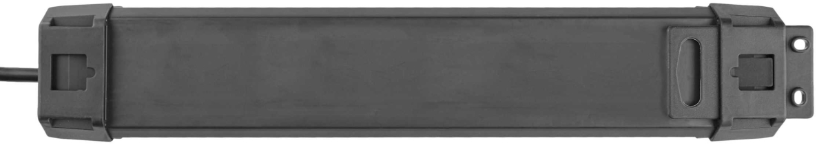 Brennenstuhl 1951160100 Πολύπριζο Premium-Line 6 θέσεων μαύρο 3m H05VV-F 3G1.5