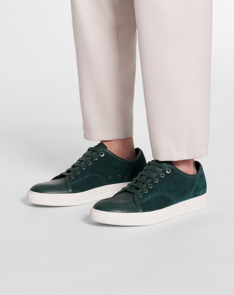 SNEAKERS DBB1 EN CUIR ET SUEDE