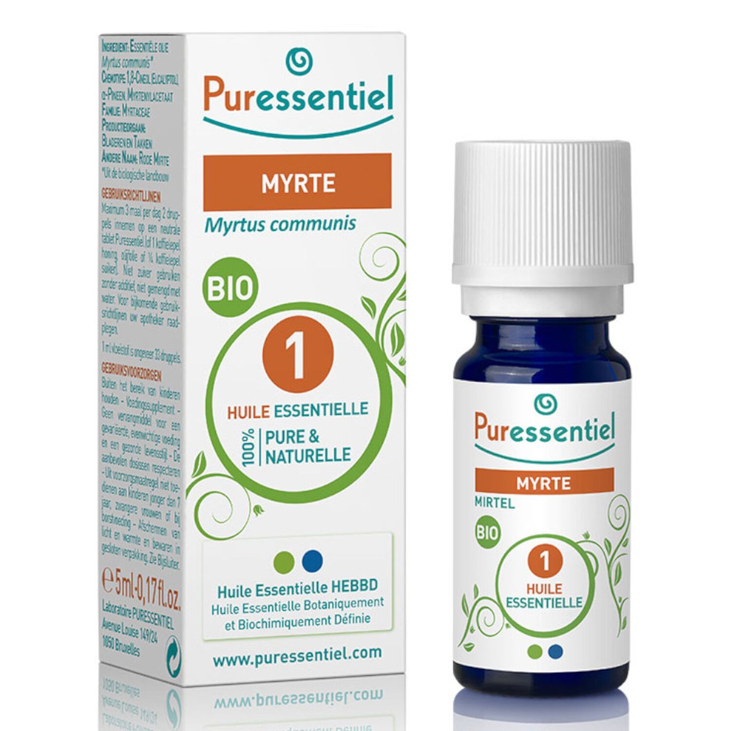 Puressentiel Huile Essentielle Myrte Bio 5 ml