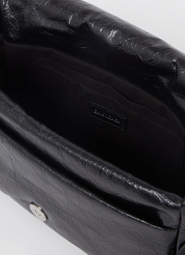 Torba na ramię Balenciaga Monaco ze skóry cielęcej