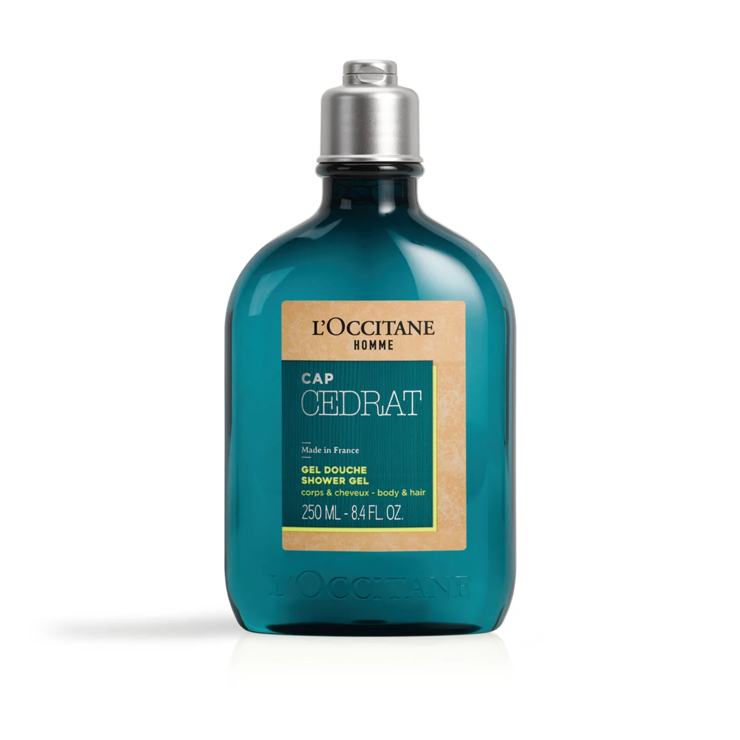 Homme CAP Cedrat Gel Douche Corps & Cheveux - Bath and Shower