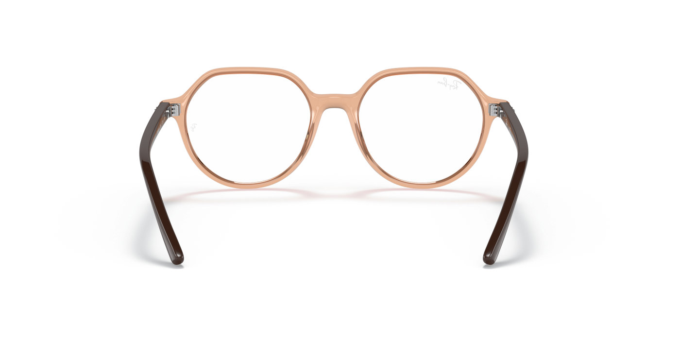 THALIA OPTICS KIDS - Ochelari de soare maro lucioși și transparenți