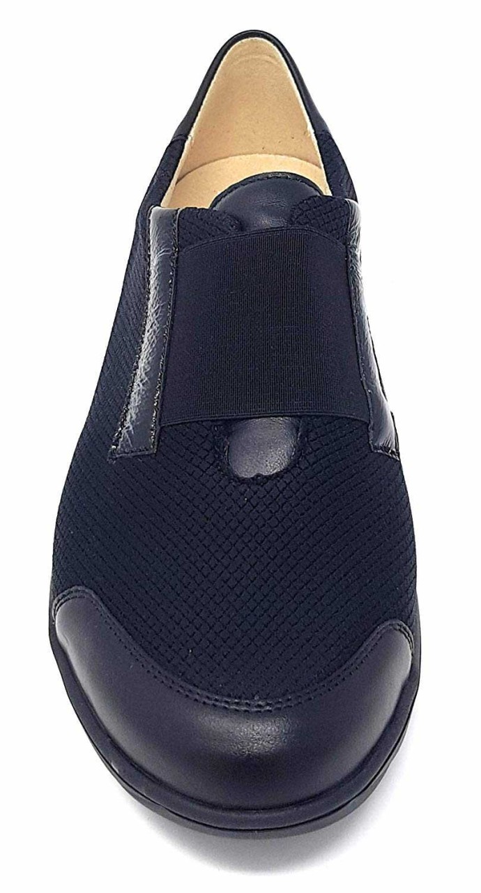 GOLDKRONE Komfort Slipper schwarz
