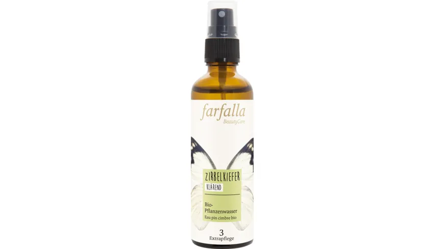 Farfalla Zirbelkiefer Bio-Pflanzenwasser 75 ml