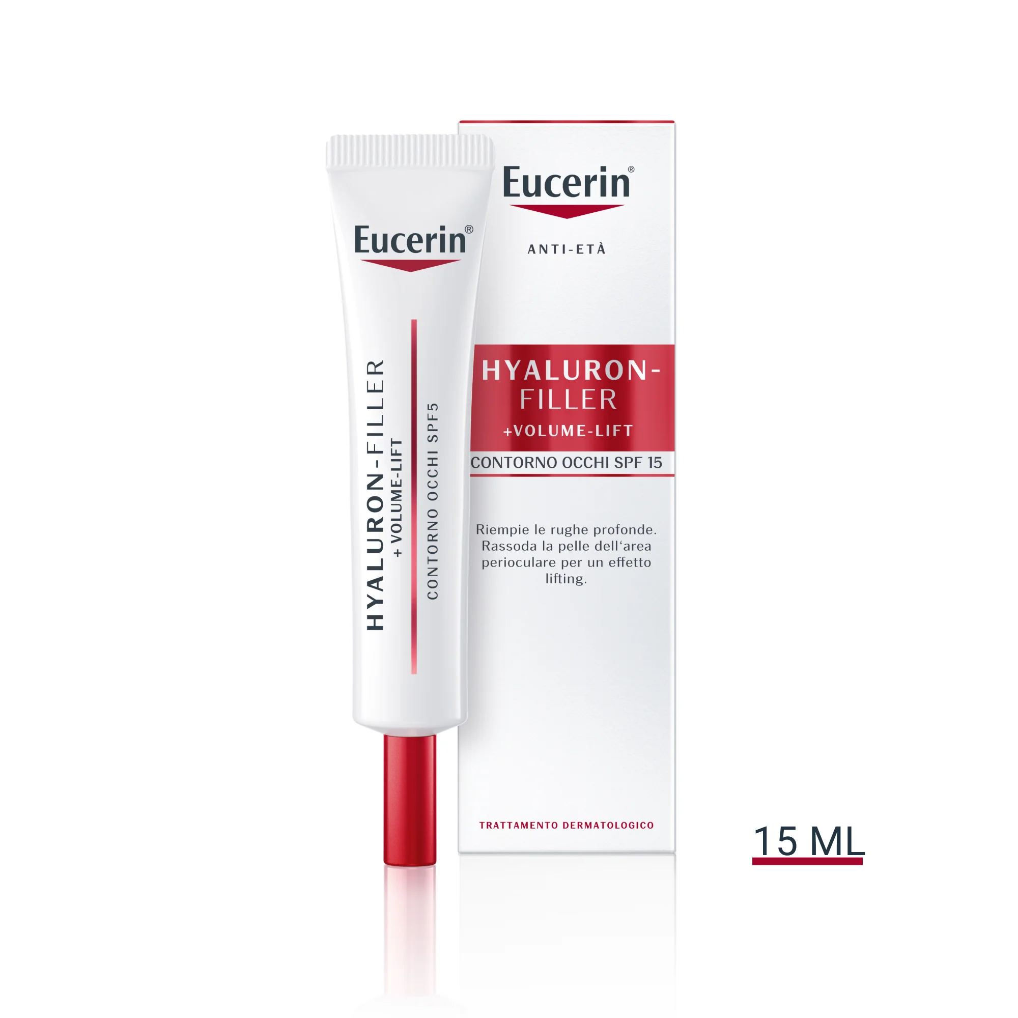 Hyaluron-Filler + Volume-Lift Hyaluron-Filler + Volume-Lift silmänympärysiho - Ryppyjä ehkäisevä silmänympärysiho