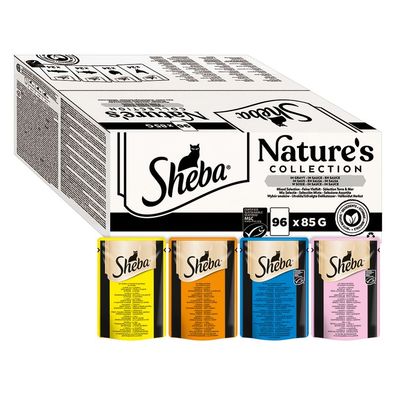 Sheba Nature's Collection in Sauce 96 x 85 g