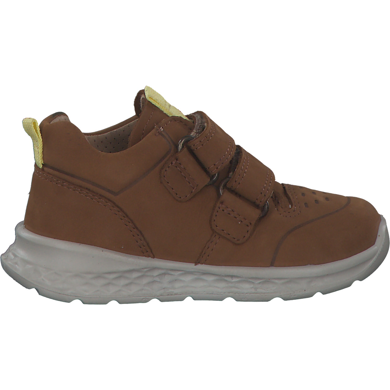 Superfit BREEZE 00363 M, Lauflernschuhe, Kinder, BRAUN/GELB