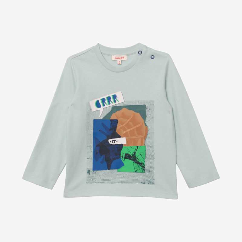Tee-shirt bio garçon tricératops Catimini