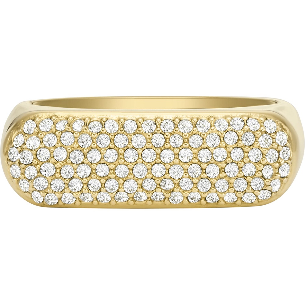 Fossil Bague pour femme Acier inoxydable or Bague