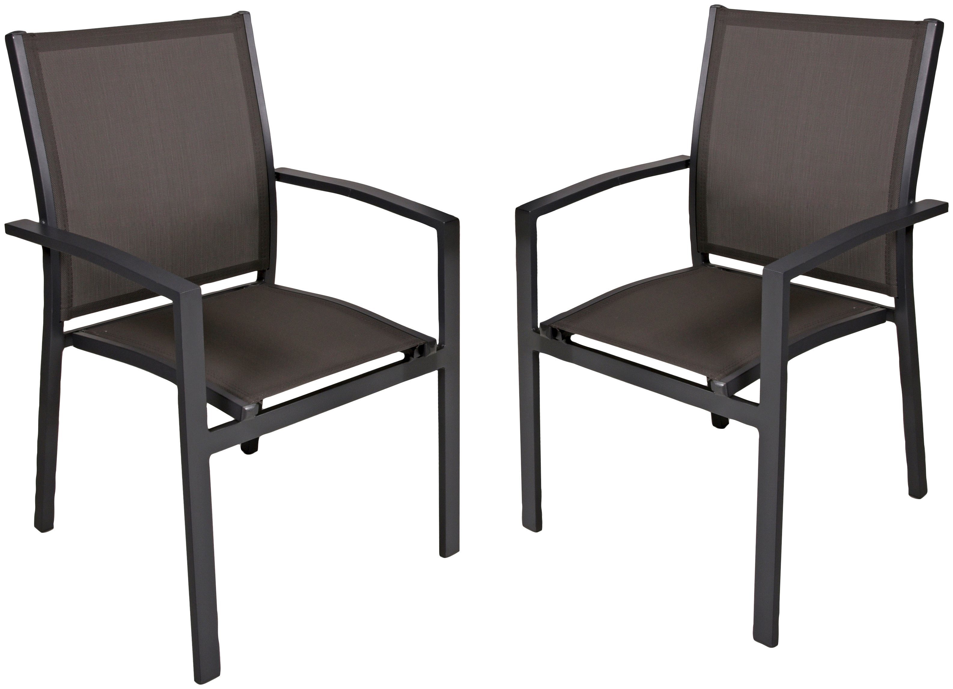 Garden Pleasure Stapelstuhl ELENA (Set, 2 St), 2er Set